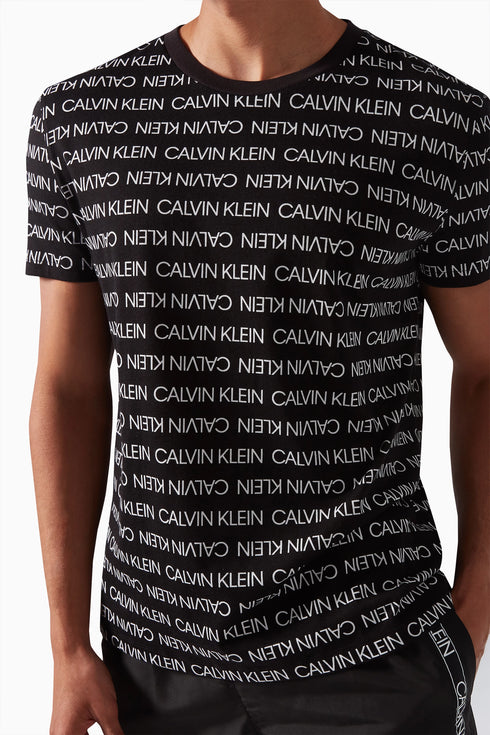 CALVIN KLEIN ALL OVER PRINTED T-SHIRT